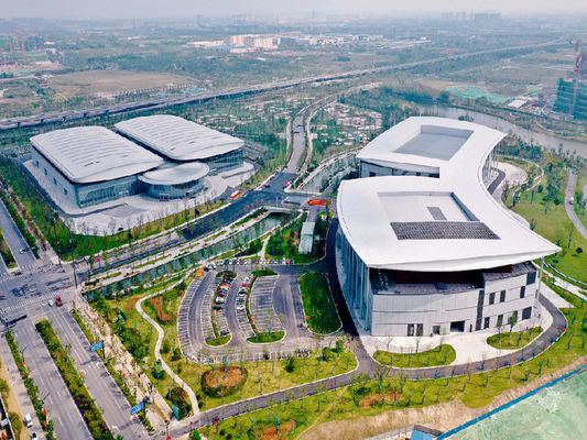 Normas de seguridad en la construcción del Centro Internacional de Convenciones y Exposiciones de Nantong