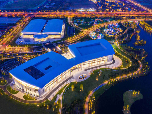 Normas de seguridad en la construcción del Centro Internacional de Convenciones y Exposiciones de Nantong